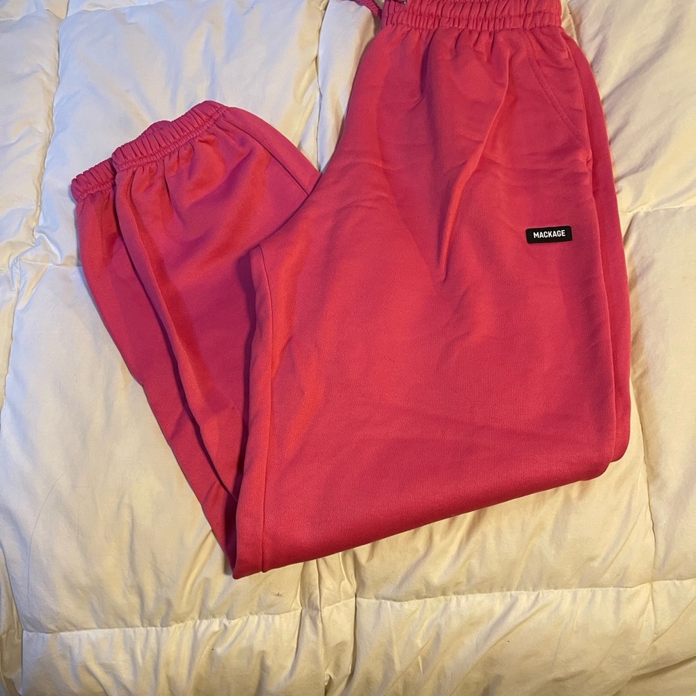 Mackage Pink Jogger sweat Pants
